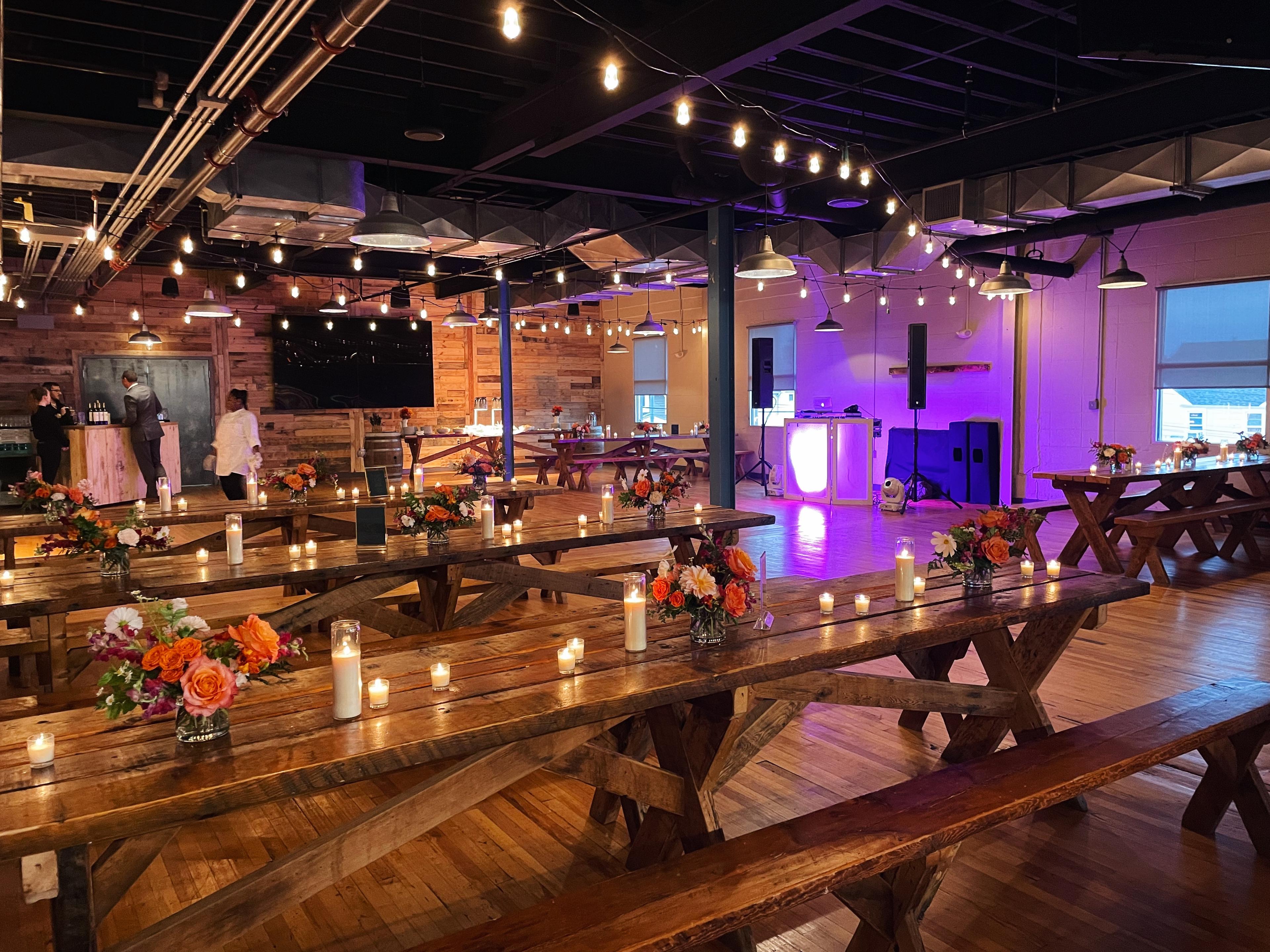 Private event space at the Beer Hall, Jersey Shore
