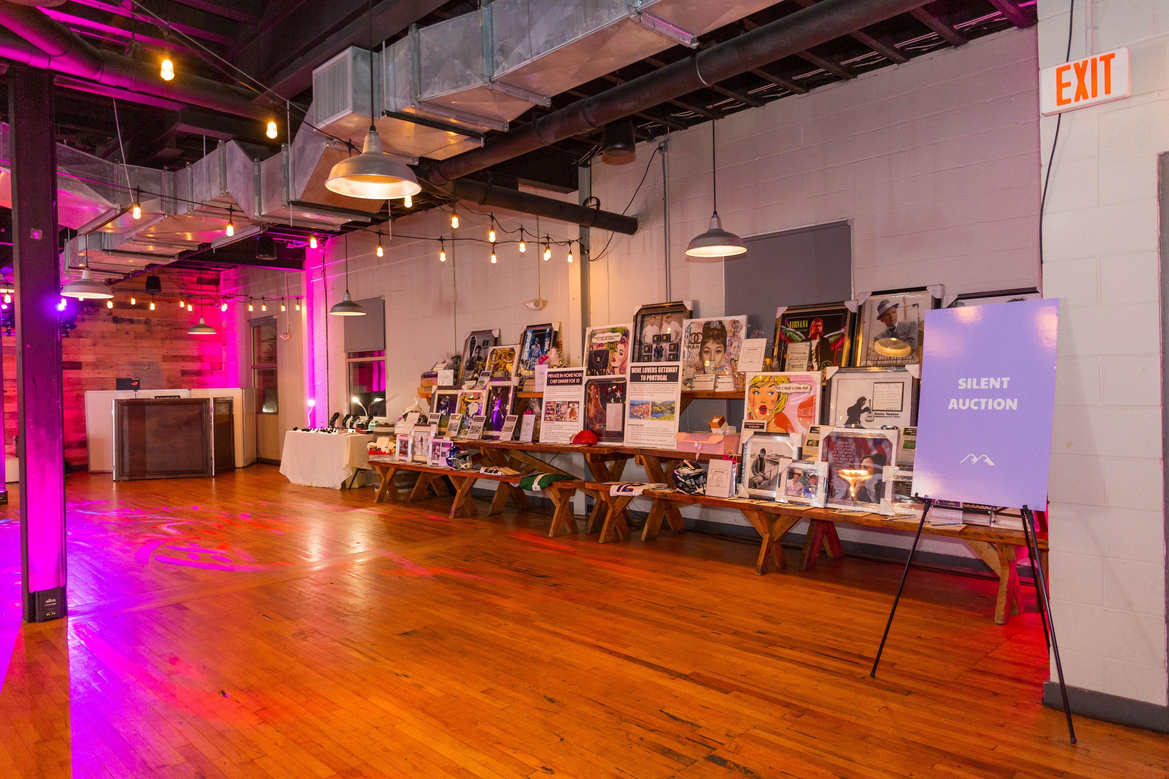 Fundraising and charity event in the Beer Hall at Beach Haus Brewery